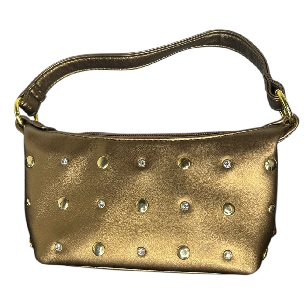 Gold Studded Shoulder Bag